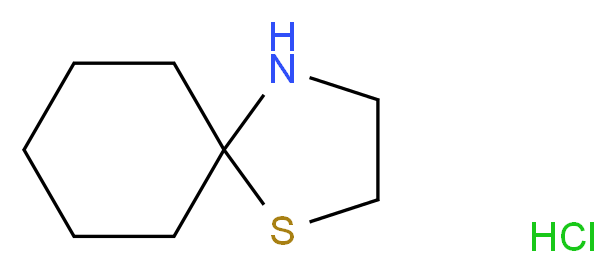 1-Thia-4-azaspiro[4.5]decane hydrochloride_Molecular_structure_CAS_933-41-5)