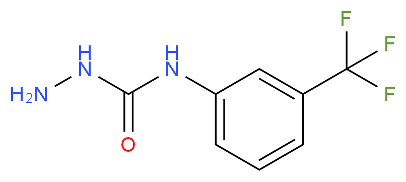 N-[3-(Trifluoromethyl)phenyl]-1-hydrazinecarboxamide_Molecular_structure_CAS_)