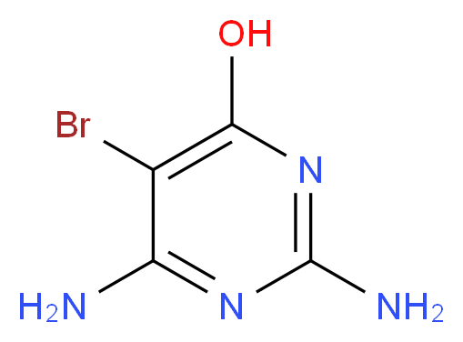 5-BROMO-2,4-DIAMINO-6-HYDROXYPYRIMIDINE_Molecular_structure_CAS_6312-72-7)
