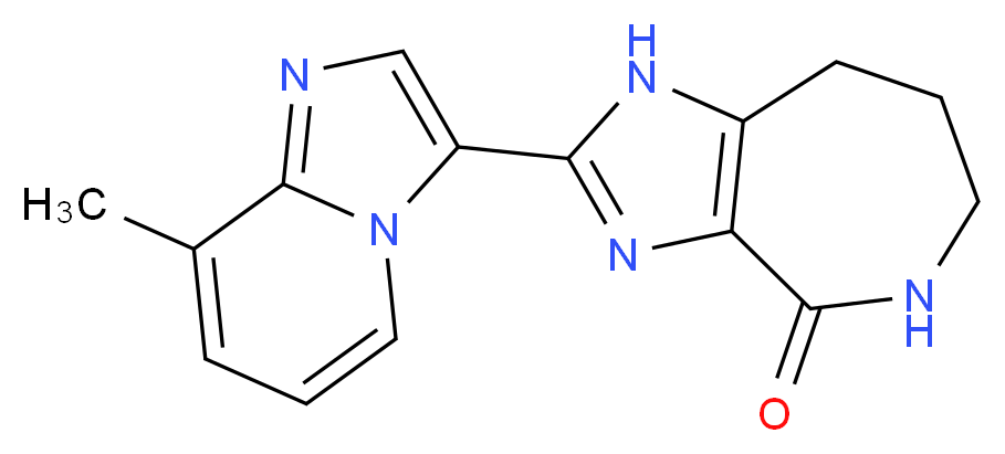 2-(8-methylimidazo[1,2-a]pyridin-3-yl)-5,6,7,8-tetrahydroimidazo[4,5-c]azepin-4(1H)-one_Molecular_structure_CAS_)