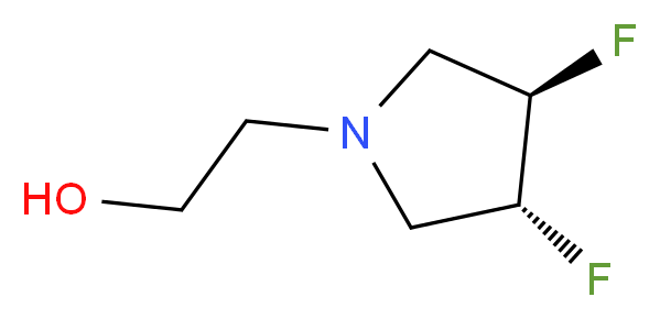 (3R,4R)-3,4-Difluoropyrrolidin-1-ylethanol _Molecular_structure_CAS_871822-43-4)