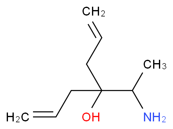 4-(1-aminoethyl)hepta-1,6-dien-4-ol_Molecular_structure_CAS_315248-78-3)