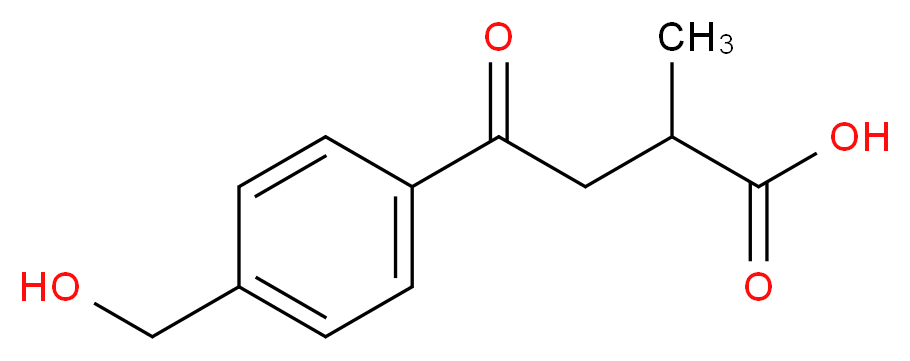 4-(4-Methoxyphenyl)-2-methyl-4-oxobutyric acid_Molecular_structure_CAS_5717-16-8)