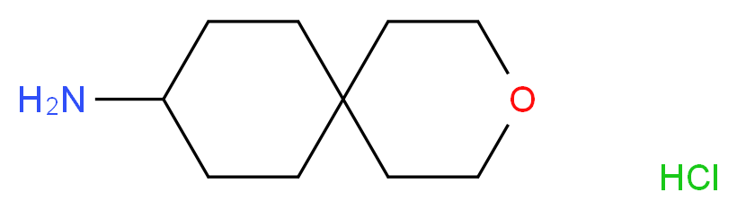 3-oxaspiro[5.5]undecan-9-amine hydrochloride_Molecular_structure_CAS_)