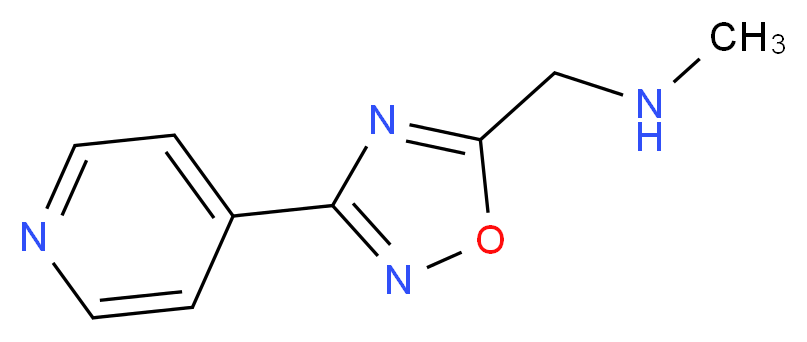 N-methyl-1-(3-pyridin-4-yl-1,2,4-oxadiazol-5-yl)methanamine_Molecular_structure_CAS_915921-76-5)