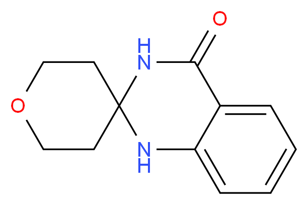 2,3,5,6-tetrahydro-1'H-spiro[pyran-4,2'-quinazolin]-4'(3'H)-one_Molecular_structure_CAS_)