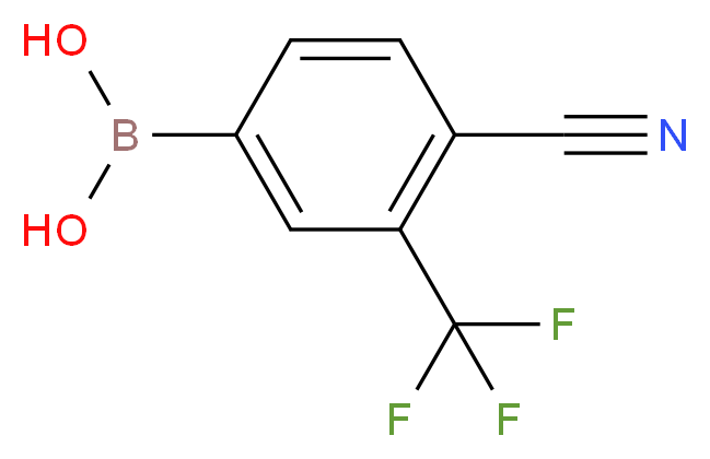 4-CYANO-3-(TRIFLUOROMETHYL)PHENYLBORONIC ACID_Molecular_structure_CAS_915299-32-0)