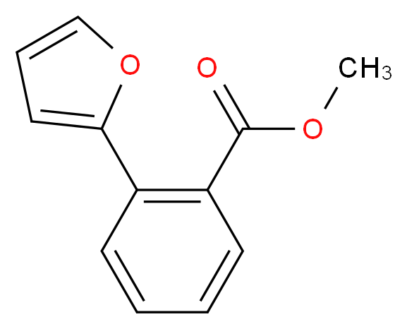 Methyl 2-(2-Furyl)benzoate_Molecular_structure_CAS_)