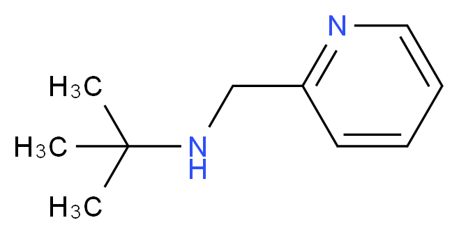 2-methyl-N-(2-pyridinylmethyl)-2-propanamine_Molecular_structure_CAS_58669-32-2)