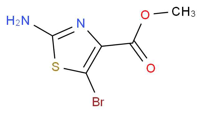 Methyl 2-amino-5-bromothiazole-4-carboxylate_Molecular_structure_CAS_850429-60-6)