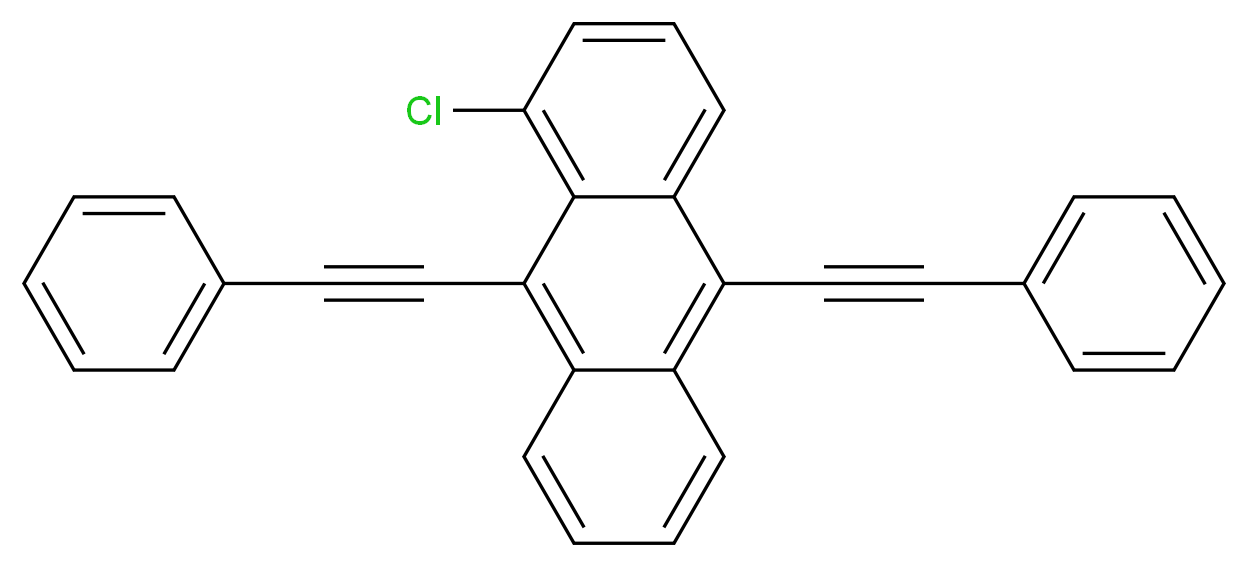 1-Chloro-9,10-bis(phenylethynyl)anthracene_Molecular_structure_CAS_41105-35-5)