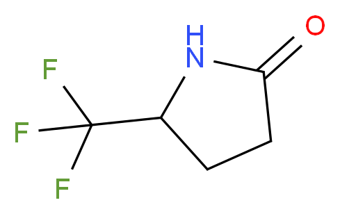 5-(trifluoromethyl)pyrrolidin-2-one_Molecular_structure_CAS_)