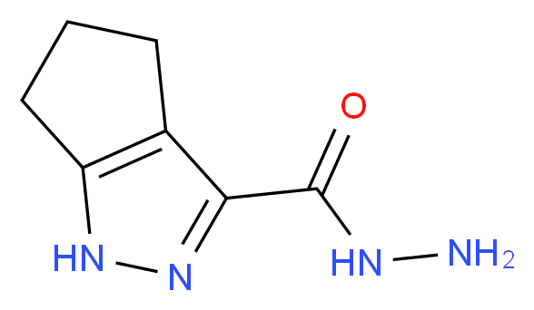 1,4,5,6-Tetrahydrocyclopenta[c]pyrazole-3-carbohydrazide_Molecular_structure_CAS_299166-55-5)