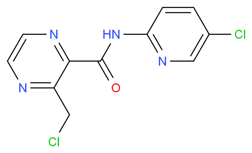 3-(Chloromethyl)-N-(5-chloro-2-pyridinyl)-2-pyrazinecarboxamide_Molecular_structure_CAS_1122549-47-6)