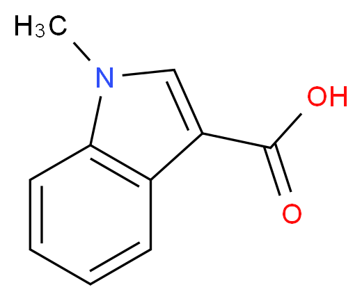1-Methyl-1H-indole-3-carboxylic acid_Molecular_structure_CAS_)