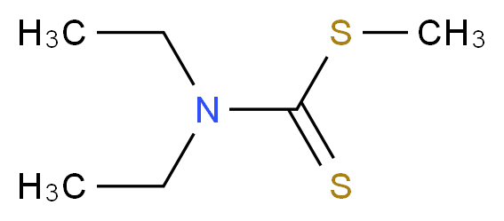 Methyl Diethyldithiocarbamate   _Molecular_structure_CAS_686-07-7)