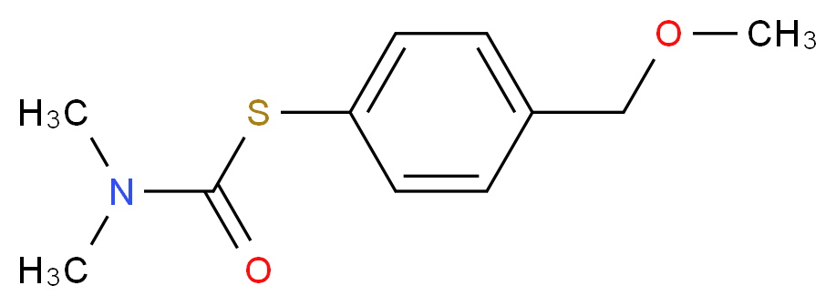 1-{[4-(methoxymethyl)phenyl]sulfanyl}-N,N-dimethylformamide_Molecular_structure_CAS_)