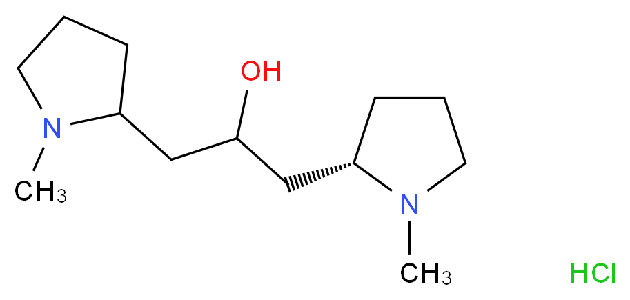 Dihydrocuscohygrine Hydrochloride_Molecular_structure_CAS_80408-56-6+80408-55-5)