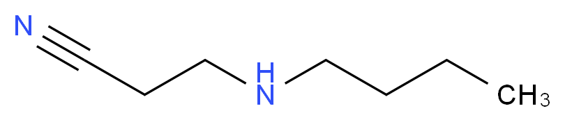 3-(n-Butylamino)propionitrile_Molecular_structure_CAS_693-51-6)