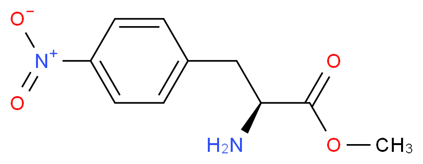 4-NITRO-PHENYLALANINE METHYL ESTER_Molecular_structure_CAS_85317-52-8)