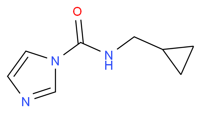 N-(cyclopropylmethyl)-1H-imidazole-1-carboxamide_Molecular_structure_CAS_)