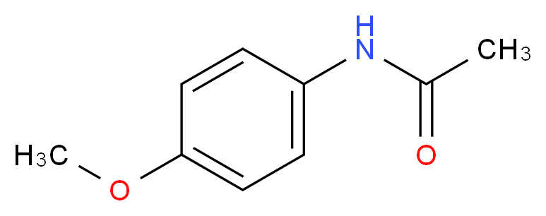 N-(4-Methoxyphenyl)acetamide_Molecular_structure_CAS_51-66-1)