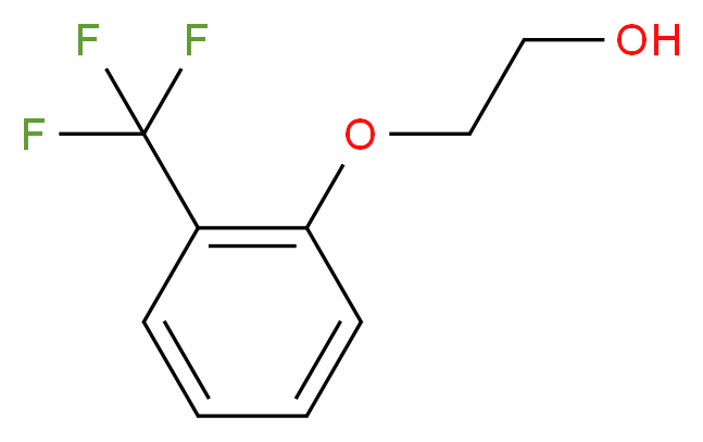 2-[2-(trifluoromethyl)phenoxy]ethan-1-ol_Molecular_structure_CAS_)