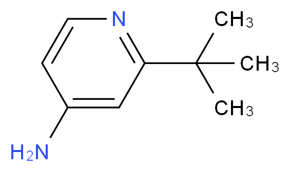 2-(1,1-DIMETHYLETHYL)-4-PYRIDINAMINE_Molecular_structure_CAS_39919-69-2)