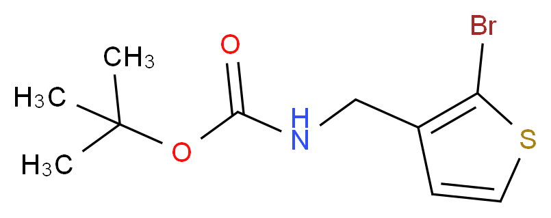 tert-butyl (2-bromothien-3-yl)methylcarbamate_Molecular_structure_CAS_910036-94-1)
