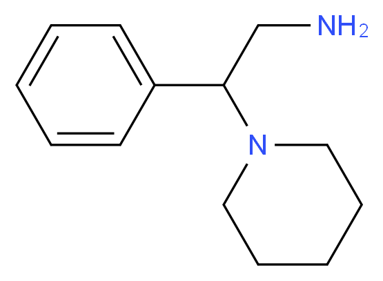 (2-phenyl-2-piperidin-1-ylethyl)amine_Molecular_structure_CAS_5815-73-6)