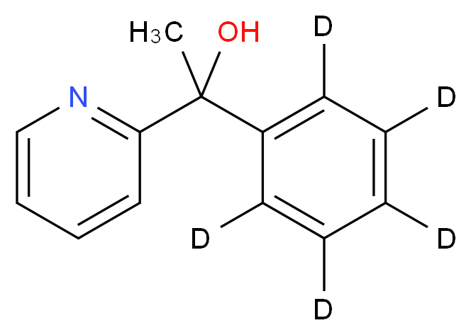 1-Phenyl-1-(2-pyridyl)ethanol-d5_Molecular_structure_CAS_99430-79-2)