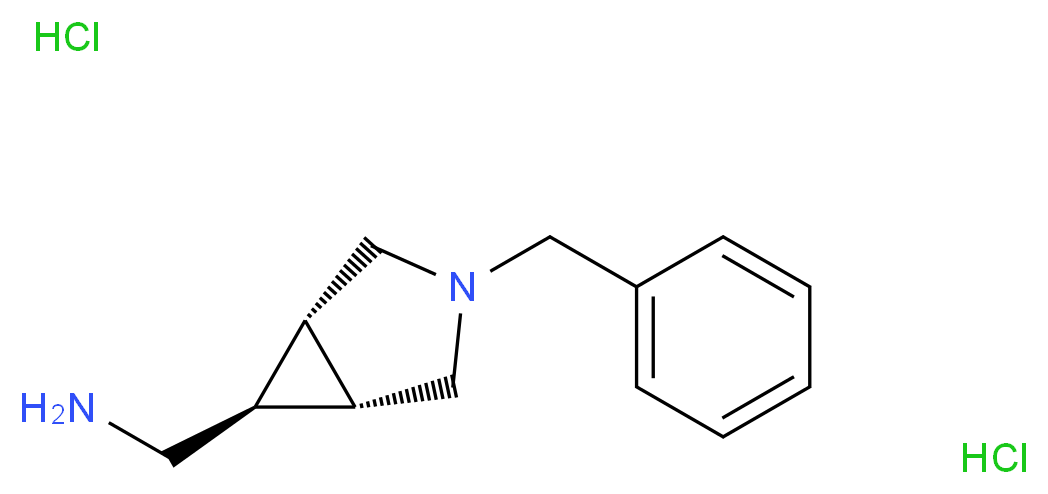 [(1R,5S,6S)-3-benzyl-3-azabicyclo[3.1.0]hexan-6-yl]methanamine dihydrochloride_Molecular_structure_CAS_)