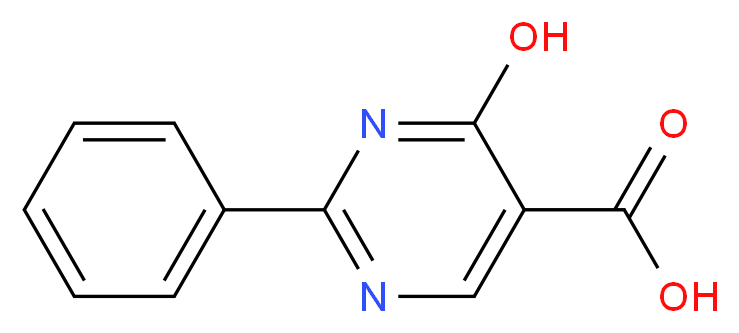 4-Hydroxy-2-phenyl-5-pyrimidinecarboxylic acid_Molecular_structure_CAS_56406-26-9)
