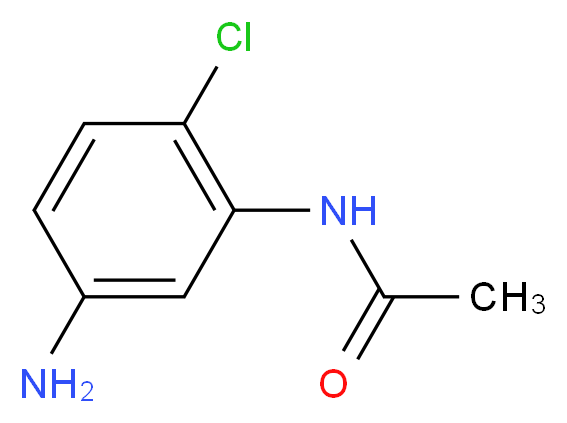 N-(5-Amino-2-chlorophenyl)acetamide_Molecular_structure_CAS_)