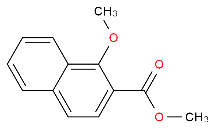 Methyl 1-methoxy-2-naphthoate_Molecular_structure_CAS_6039-59-4)