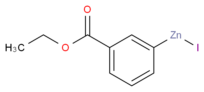 3-(Ethoxycarbonyl)phenylzinc iodide, 0.5M in THF_Molecular_structure_CAS_282727-18-8)