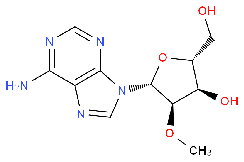 2'-O-Methyl Adenosine_Molecular_structure_CAS_2140-79-6)