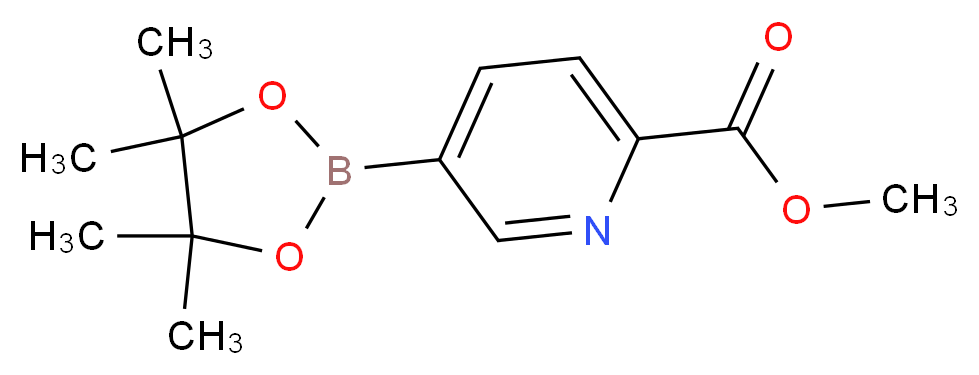 2-(Methylcarboxy)pyridine-5-boronic acid pinacol ester_Molecular_structure_CAS_957065-99-5)