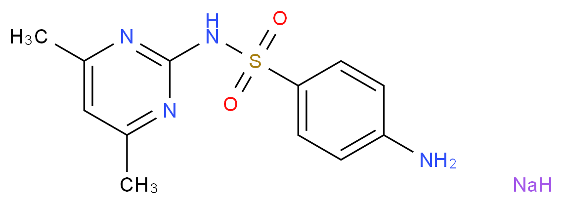 Sulfamethazine sodium salt_Molecular_structure_CAS_1981-58-4)
