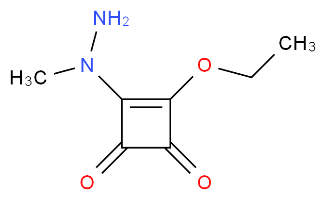 3-ethoxy-4-(1-methylhydrazino)cyclobut-3-ene-1,2-dione_Molecular_structure_CAS_175204-27-0)