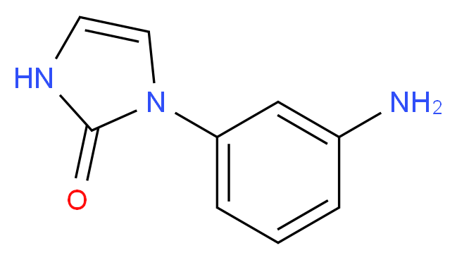 1-(3-aminophenyl)-2,3-dihydro-1H-imidazol-2-one_Molecular_structure_CAS_)