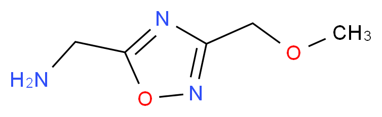 1-[3-(methoxymethyl)-1,2,4-oxadiazol-5-yl]methanamine_Molecular_structure_CAS_915920-22-8)