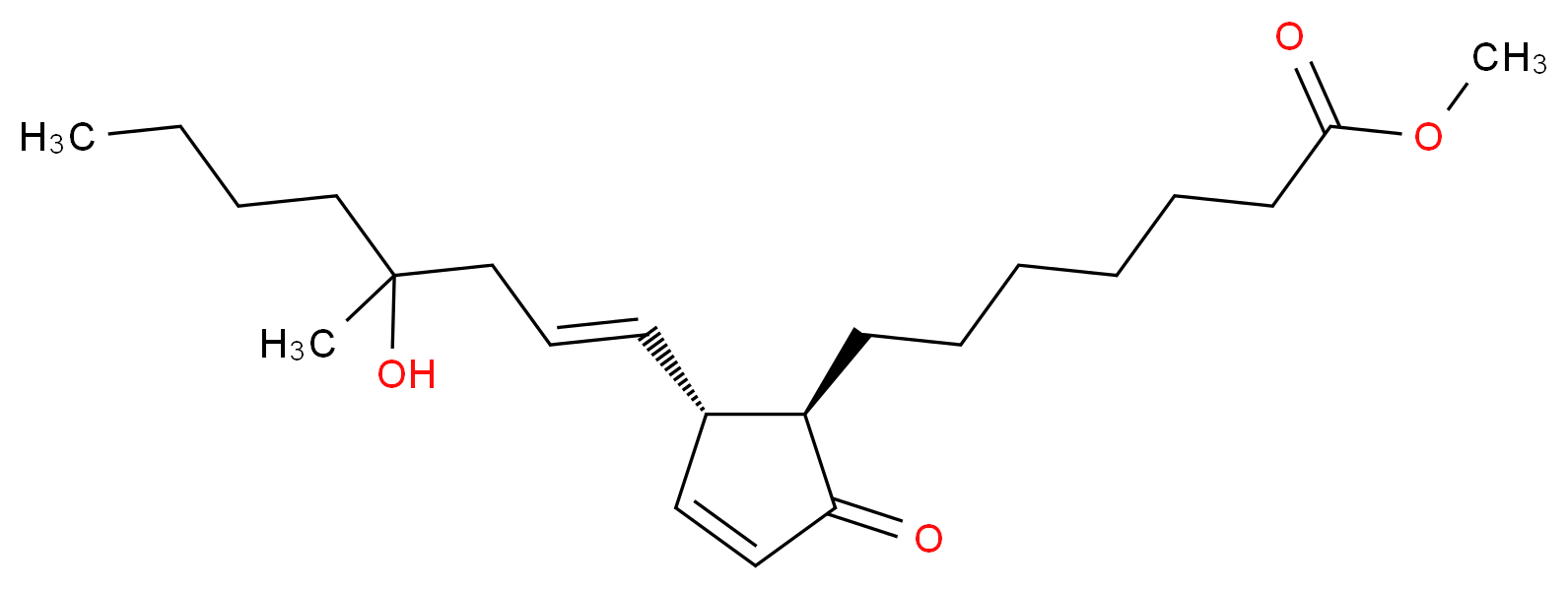 10,11-Dehydro Misoprostol(Mixture of Diastereomers)_Molecular_structure_CAS_58682-86-3)