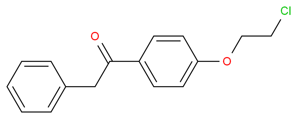 1-[4-(2-Chloroethoxy)phenyl]-2-phenylethanone_Molecular_structure_CAS_19561-95-6)