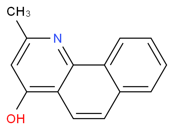 2-Methyl-benzo[h]quinolin-4-ol_Molecular_structure_CAS_3919-49-1)