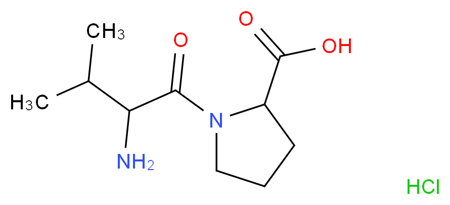 Val-Pro hydrochloride_Molecular_structure_CAS_105931-64-4)