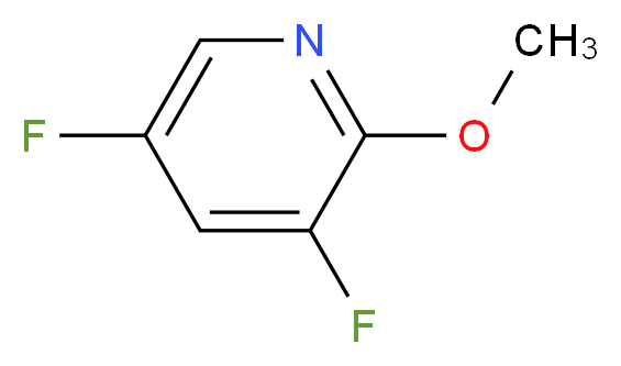 3,5-Difluoro-2-methoxypyridine_Molecular_structure_CAS_1171918-06-1)