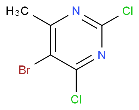 5-Bromo-2,4-dichloro-6-methylpyrimidine_Molecular_structure_CAS_56745-01-8)