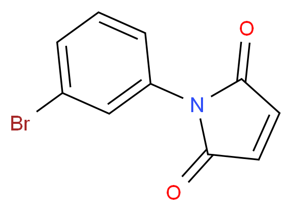 N-(3-Bromophenyl)maleimide_Molecular_structure_CAS_53534-14-8)