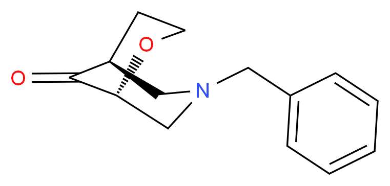 (1R,5S)-7-benzyl-2-oxa-7-azabicyclo[3.3.1]nonan-9-one_Molecular_structure_CAS_)